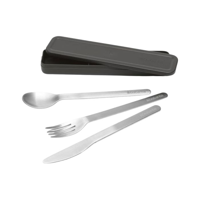 Brabantia Make Take Bestekset Dark Grey