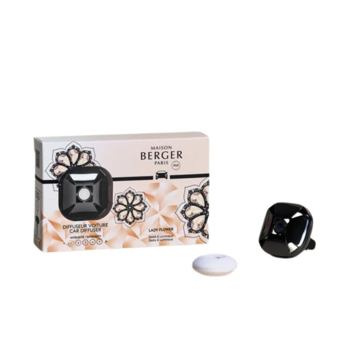 Maison Berger Autodiffuser Eternity Gun Metal Lady Flower
