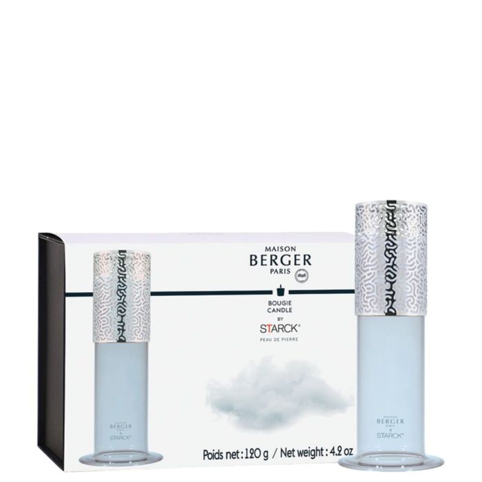 Design kandelaar by Starck Peau de Pierre + GRATIS extra navulling