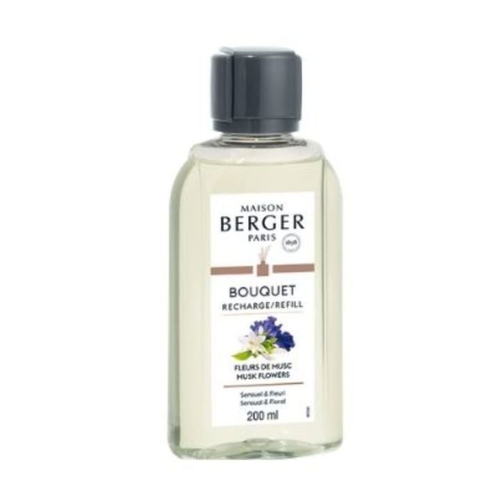 MAISON BERGER - NAVULLING GEURSTOKJES MUSK FLOWERS 200ML