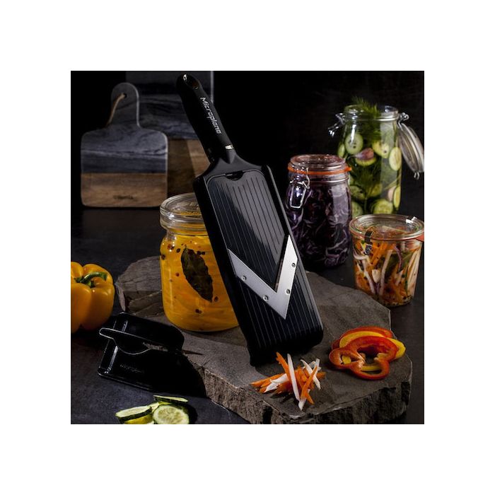MICROPLANE V-RASP SLICER/JULIENNE