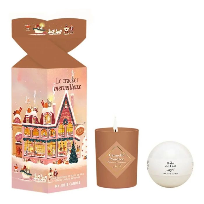 My jolie candle CRACKER KAARS EN BRUISBAL