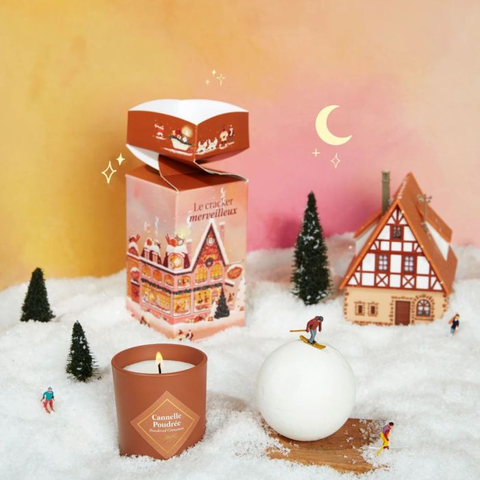 My jolie candle CRACKER KAARS EN BRUISBAL