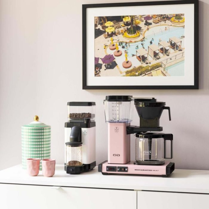 MOCCAMASTER KM5 KOFFIEMOLEN MATT WHITE