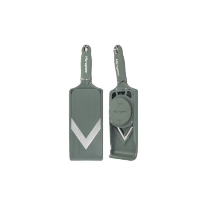 MICROPLANE V-RASP SLICER EUCALYPTUS GREEN