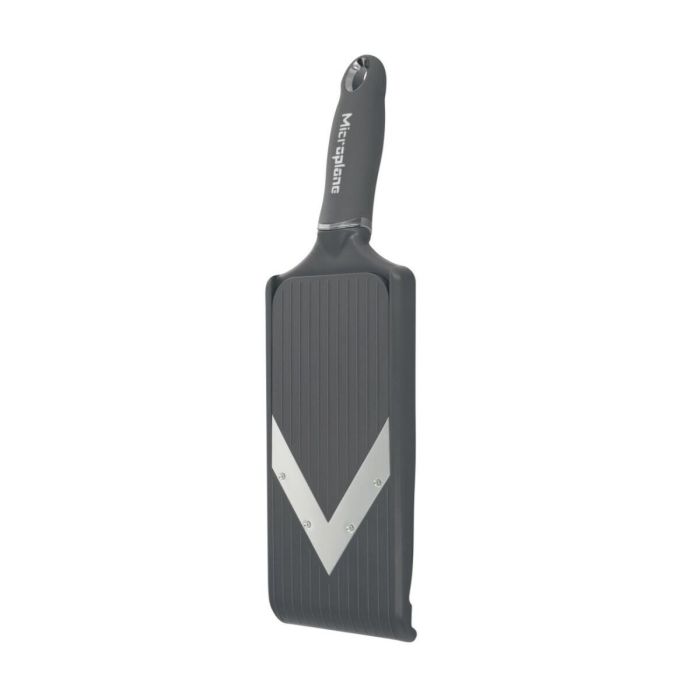 MICROPLANE V-RASP SLICER AFTER DARK GREY