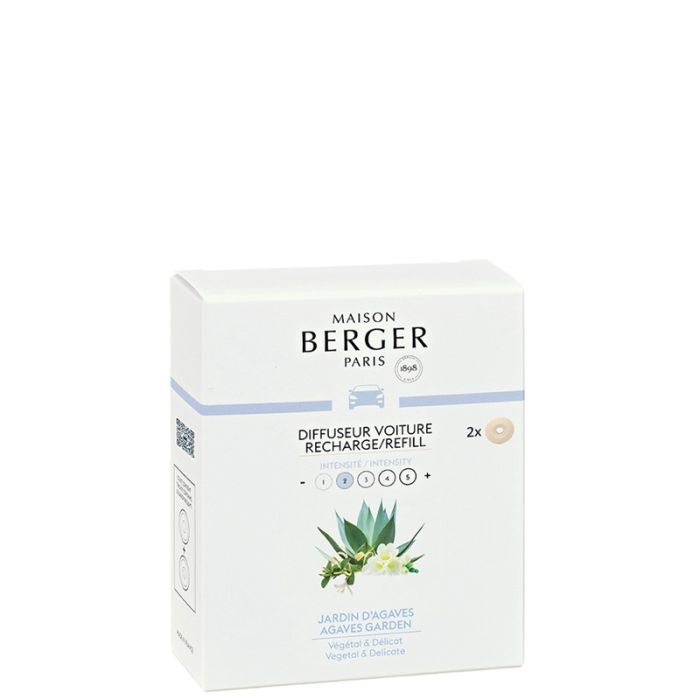 Maison Berger Auto Parfum Agaves Garden Navulling