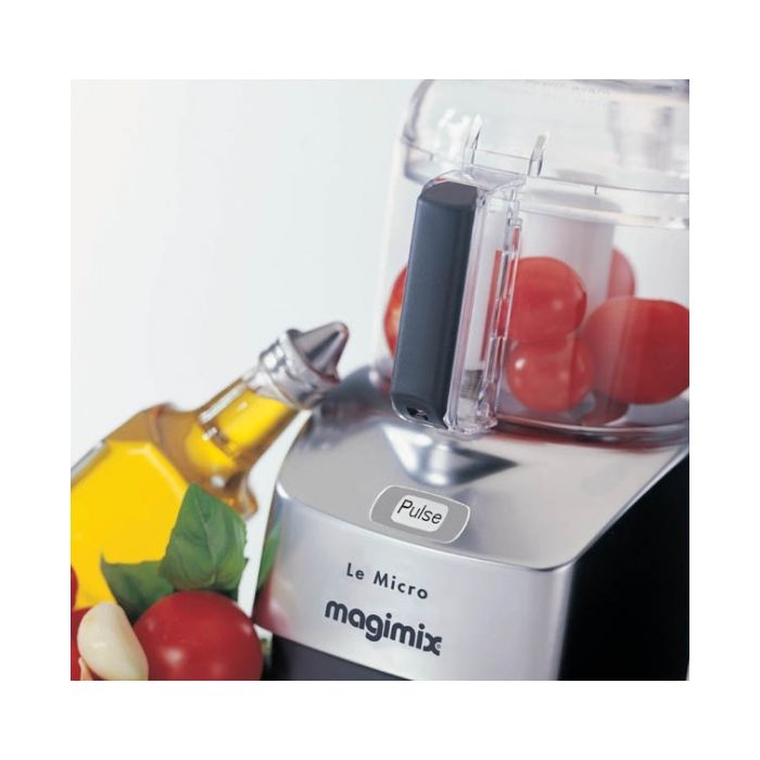 Magimix Le Micro Foodprocessor Mat Chroom