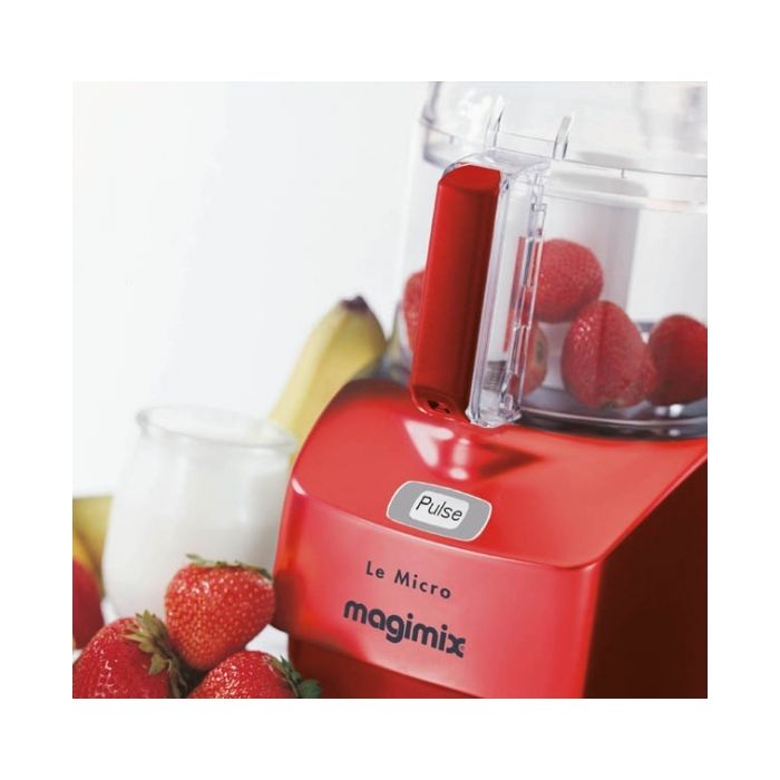 Magimix Le Micro Foodprocessor Rood