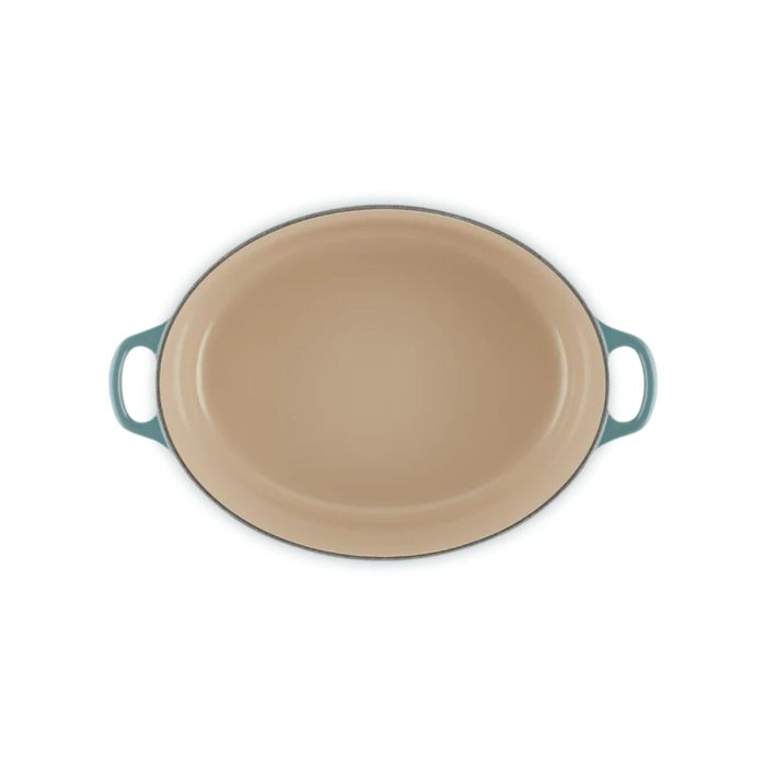 SALE - Le Creuset Ovale Braad/Stoofpan Ocean Blue Ø 31 cm