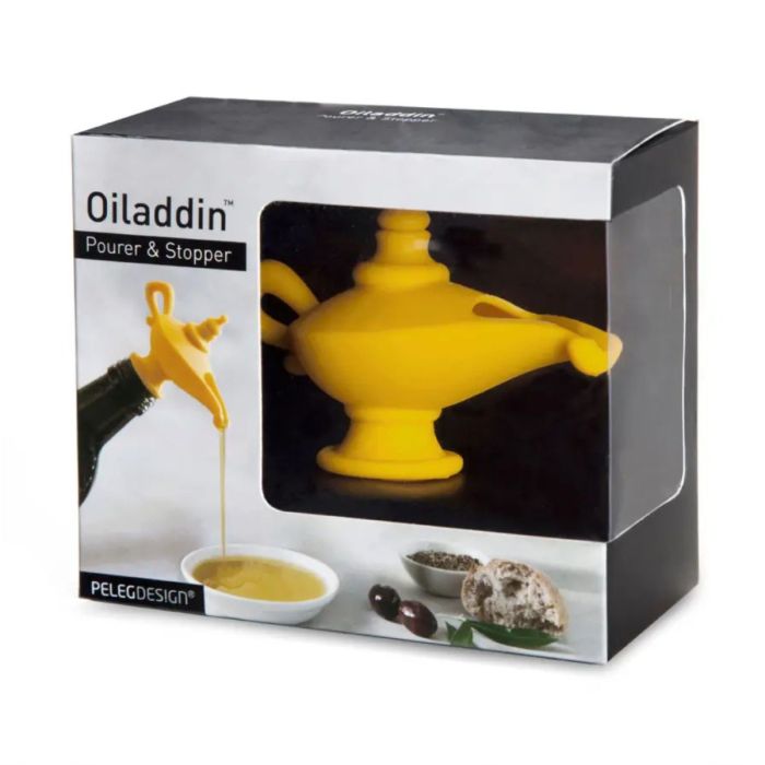 OLIE SCHENKTUIT EN STOPPER OILADDIN