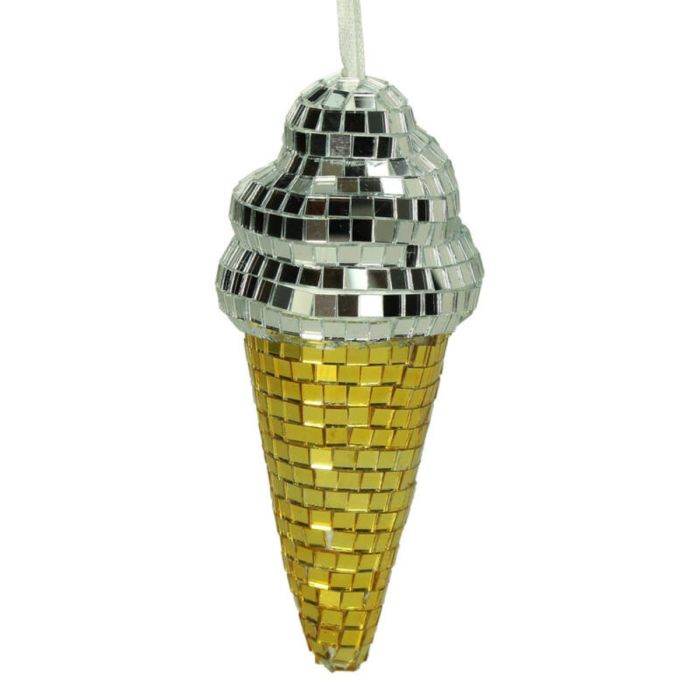 ORNAMENT DISCO ICE CREAM GLAS 14,5C