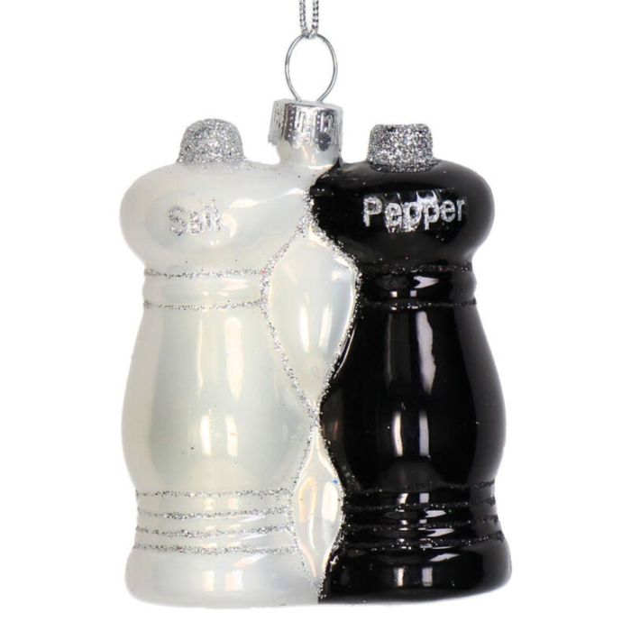 ORNAMENT PEPER & ZOUT GLAS 7.6CM