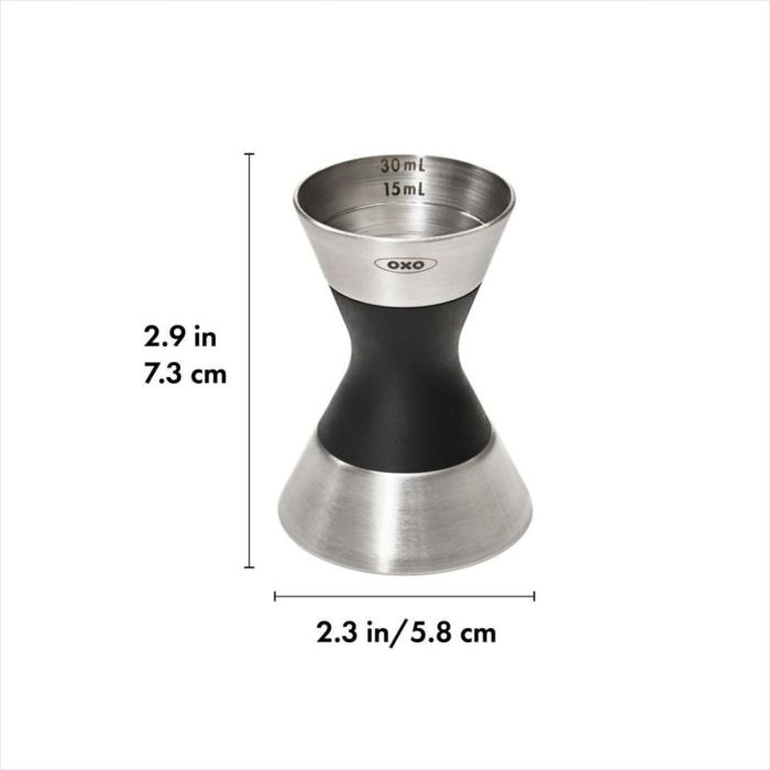 OXO DOUBLE JIGGERSTEEL