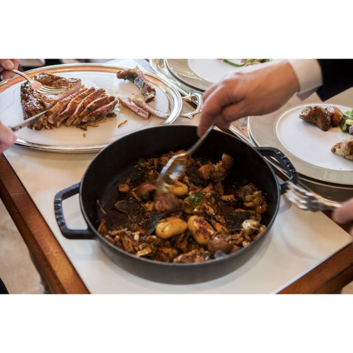 STAUB PAELLAPAN 26 CM - GIETIJZER ZWART