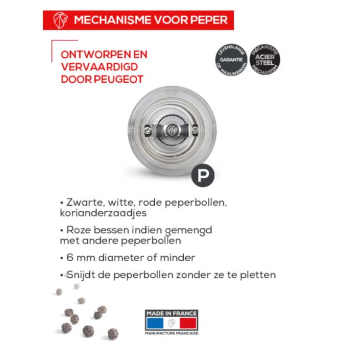 Peugeot Pepermolen Nancy 22cm