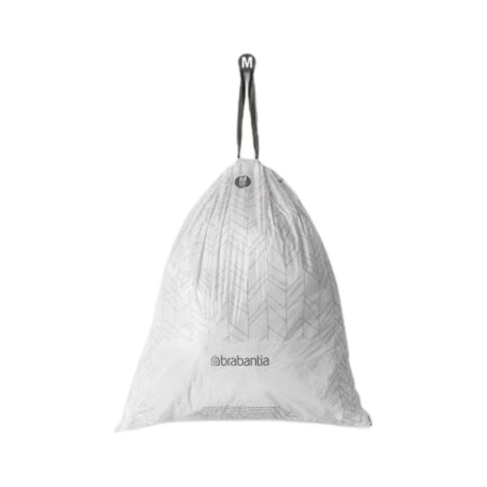 Brabantia PerfectFit Afvalzakken 60 Liter met Trekbandsluiting Code M