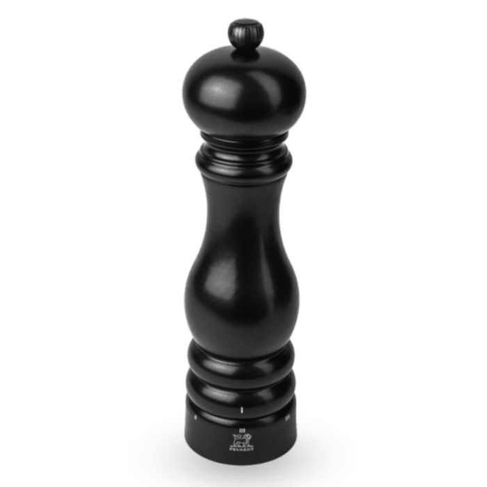 PEUGEOT PARIS U'SELECT SATIJN ZWART PEPERMOLEN 22 CM