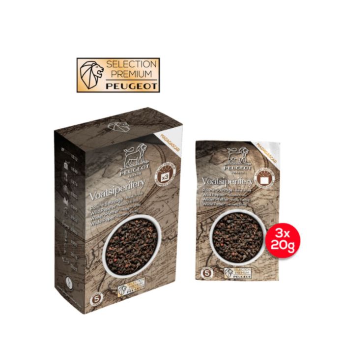 PEUGEOT EPICES 3 ZAKJES VOATSIPERIFERY WILD 60 G