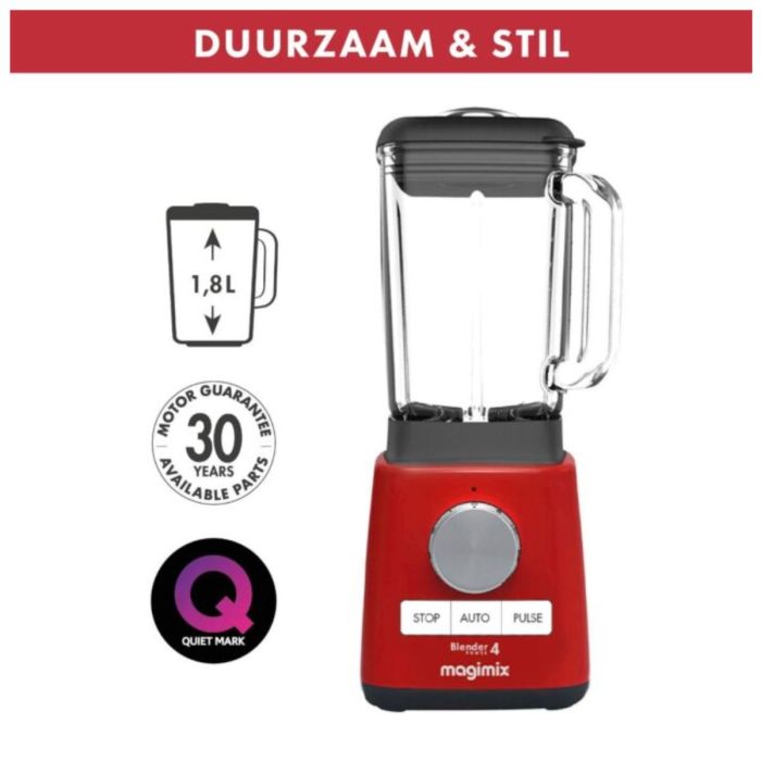 Magimix Power Blender 4 Rood 