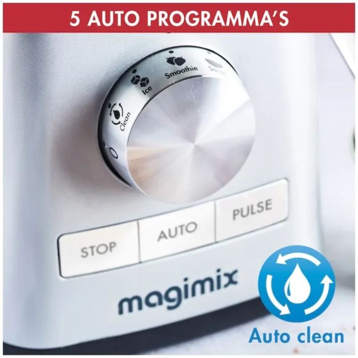 Magimix Power Blender 5 XL Mat Chroom