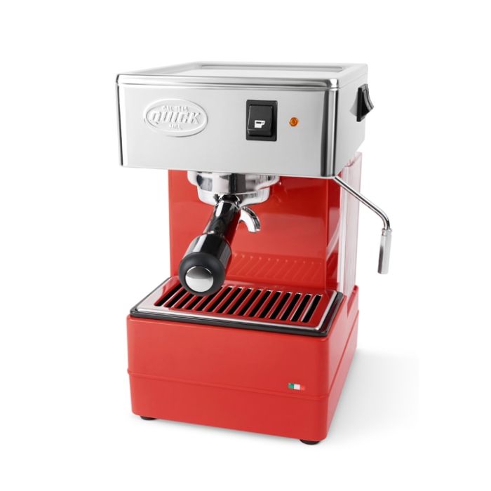  Quick Mill 820 Rood + GRATIS accessoires t.w.v. € 69,95