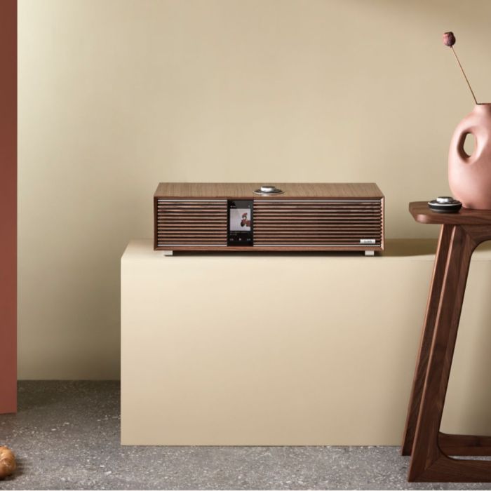 RUARK AUDIO - R410 MUSICSYSTEM, ALL-IN-ONE - FUSED WALNUT