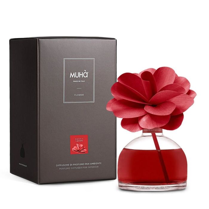 Muhà Flower 200ml Red Orange and Cinnamon
