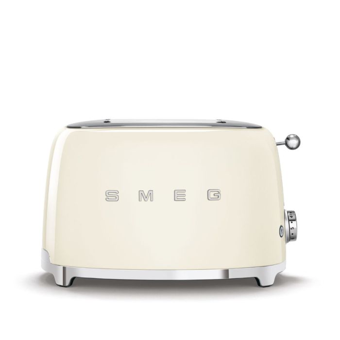 SMEG - TOASTER 2X2, CREME, GLANZEND