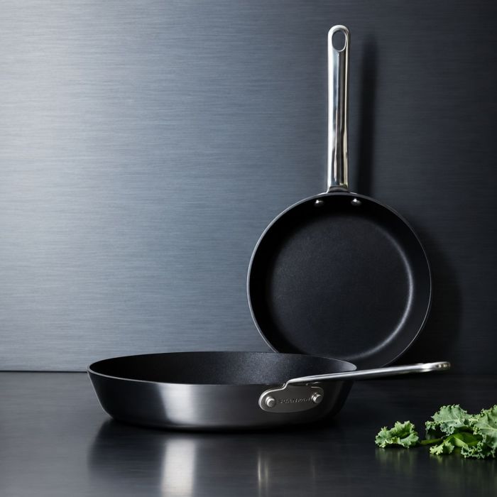  Scanpan Maitre D' Steel Koekenpannenset  20+28cm – RVS met Stratanium+ Anti-aanbaklaag