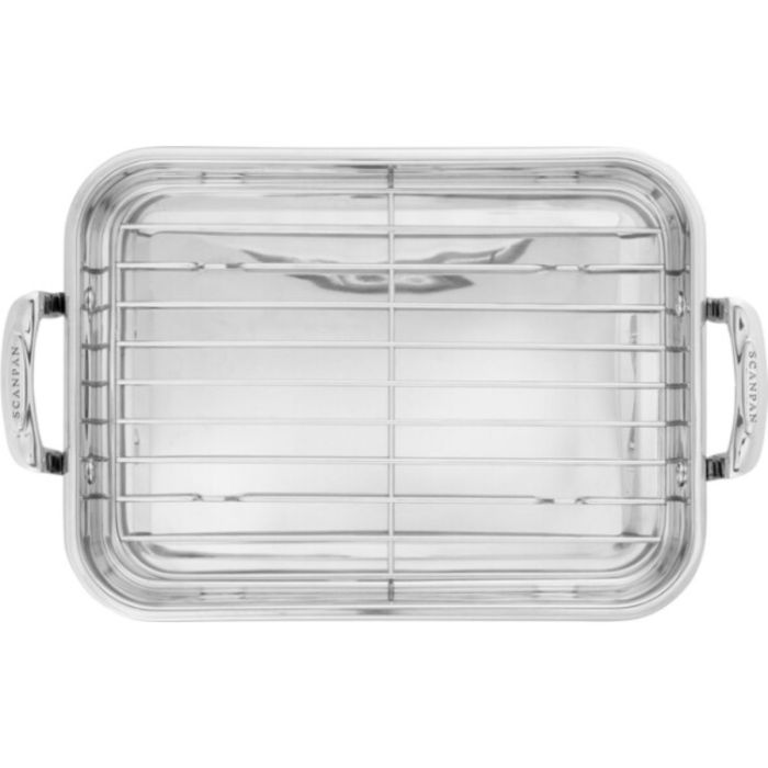 Scanpan STS Braadslede 42x26cm met rooster