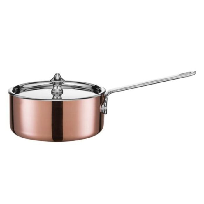 SCANPAN Maitre D' steelpan 12 cm 0,6 L met deksel