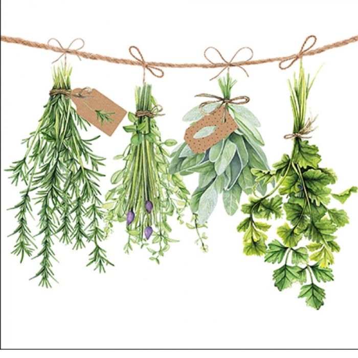 Ambiente Servetten Fresh Herbs
