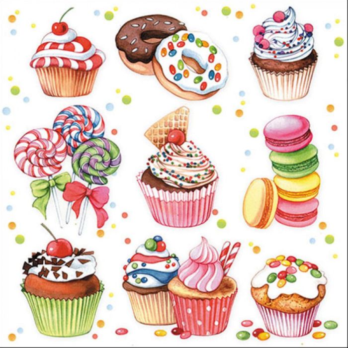 Ambiente Servetten Sweets