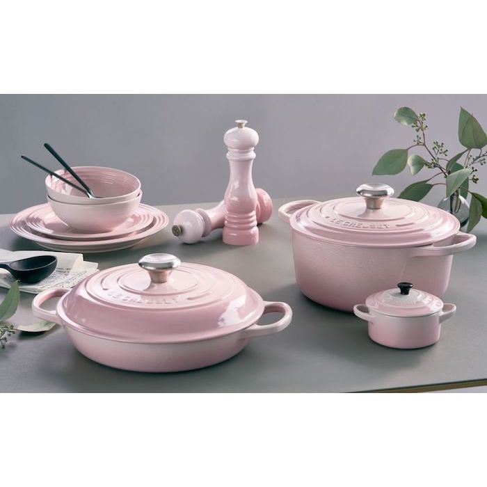 Le Creuset Braadpan Campagnard Shell Pink Ø 26 cm