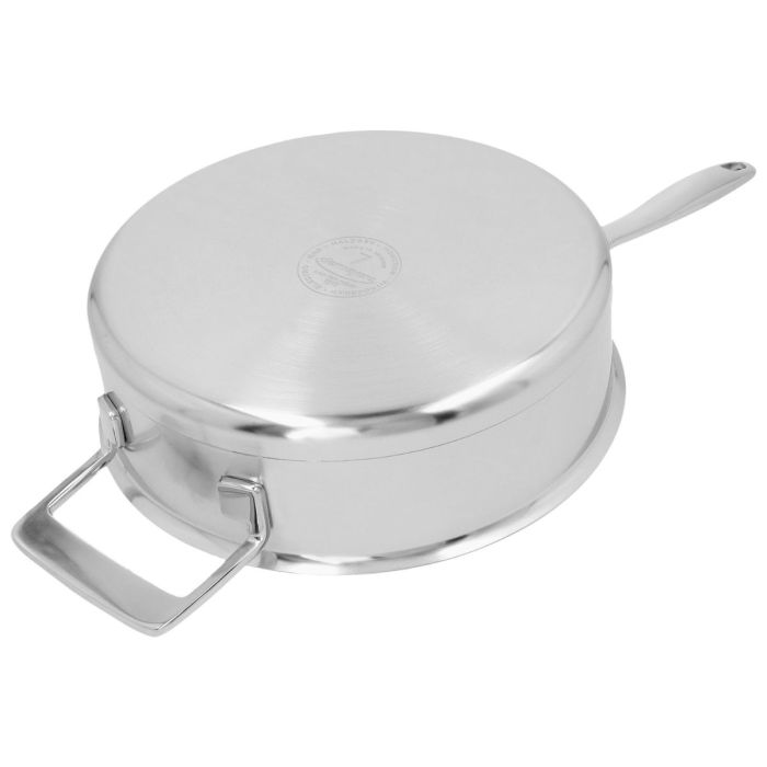 DEMEYERE SILVER 7 Sauteerpan met dubbelwandig deksel 24cm / 2,8l