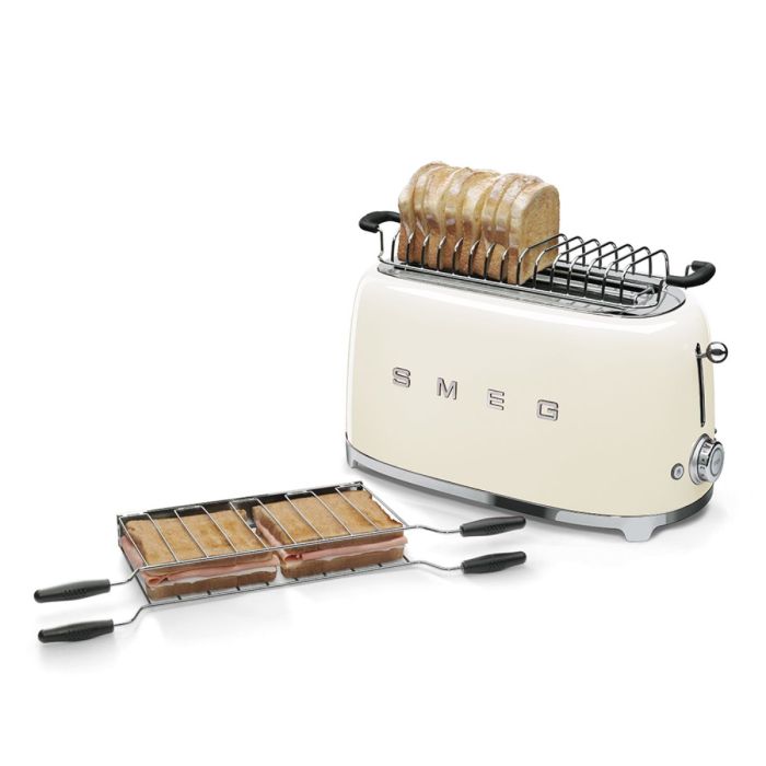 SMEG BROODROOSTEER 2X4 CRÉME