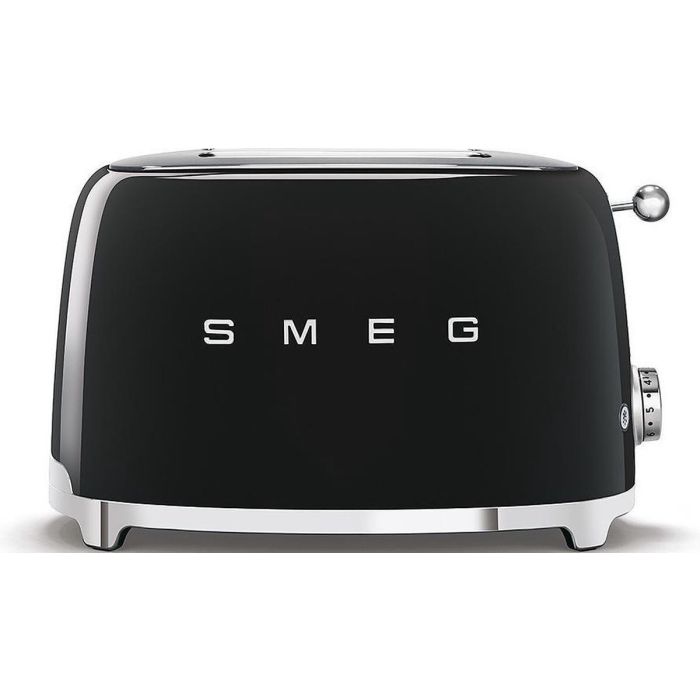 SMEG Broodrooster 2x2 Zwart