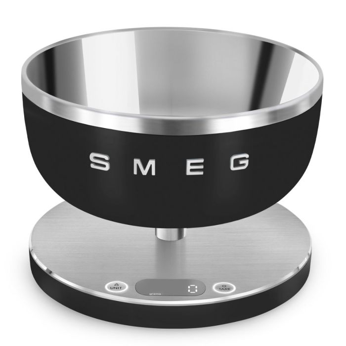 SMEG Digitale Weegschaal Mat Zwart