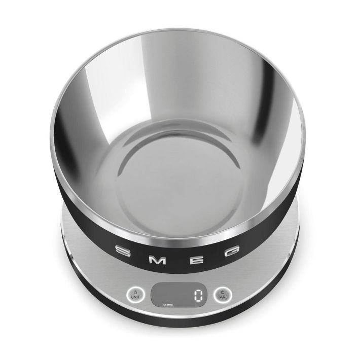 SMEG Digitale Weegschaal Mat Zwart