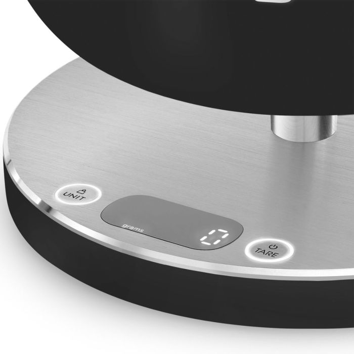 SMEG Digitale Weegschaal Mat Zwart
