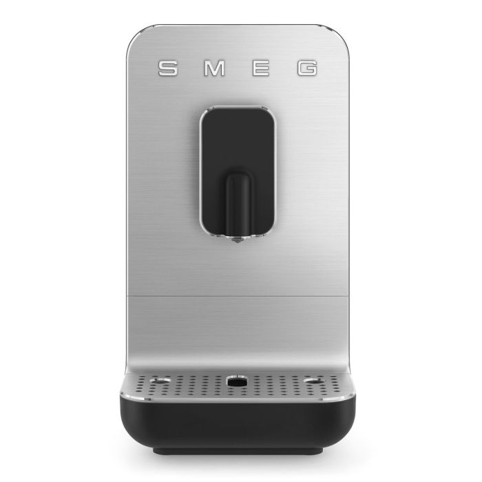 SMEG KOFFIEMACHINE RVS ZWART ONLY COFFEE