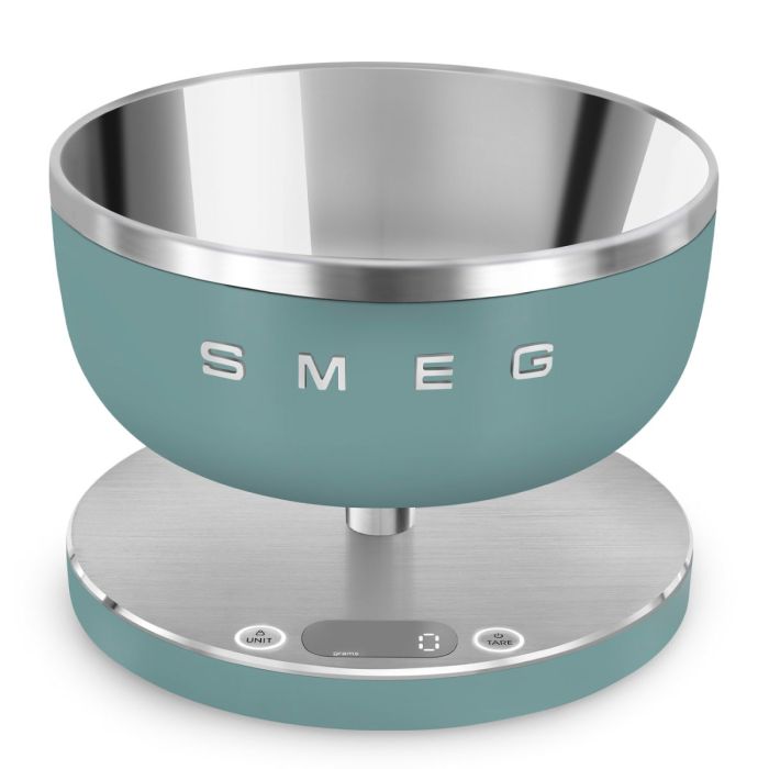 SMEG  KEUKENWEEGSCHAAL EMERALD GREEN