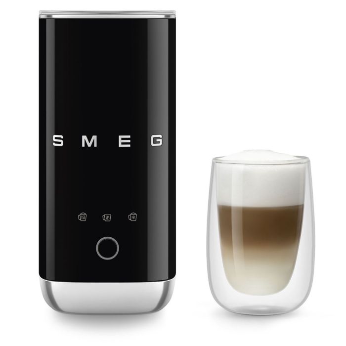 SMEG Melkopschuimer Zwart klein