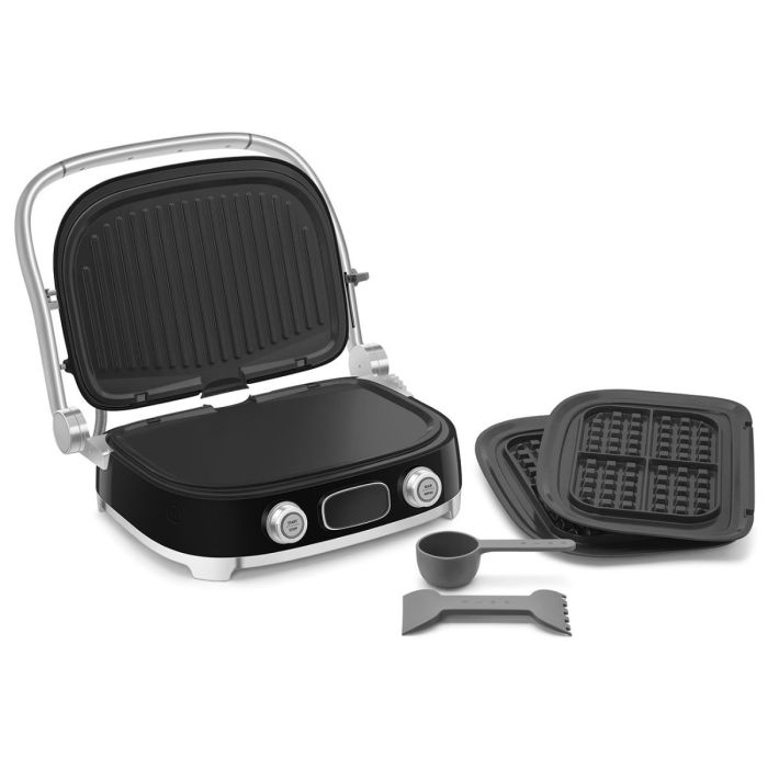 Smeg Multi Grill Zwart Glanzend