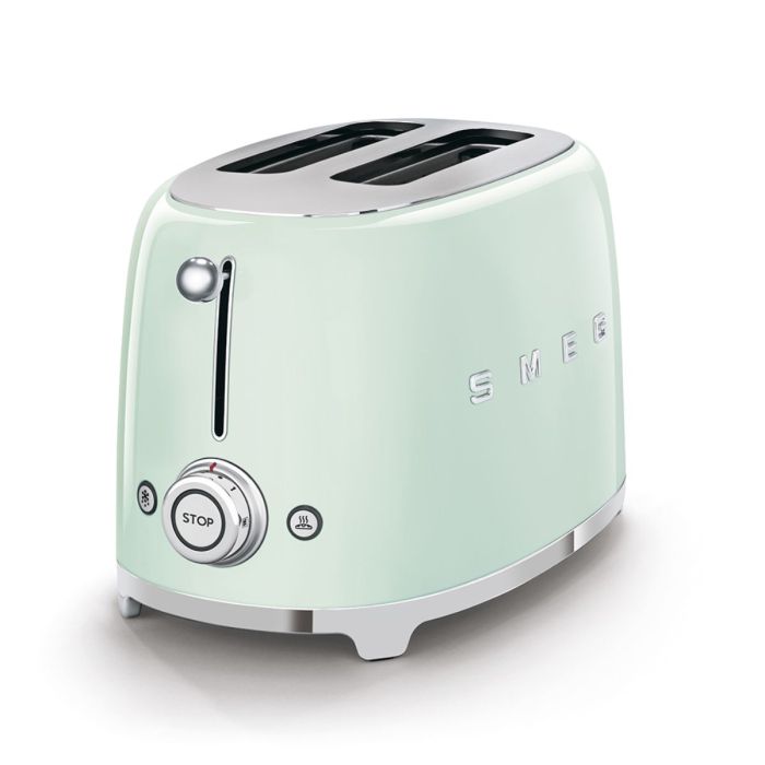SMEG Broodrooster 2x2 Watergroen