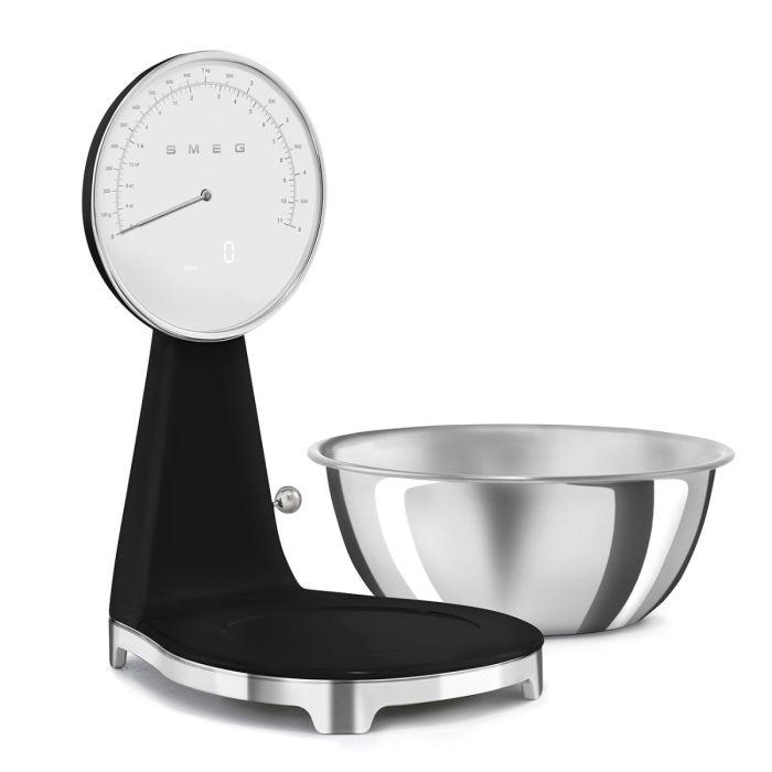 SMEG - KEUKENWEEGSCHAAL ZWART
