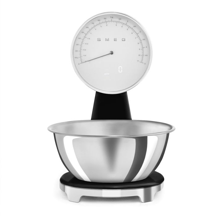 SMEG - KEUKENWEEGSCHAAL ZWART