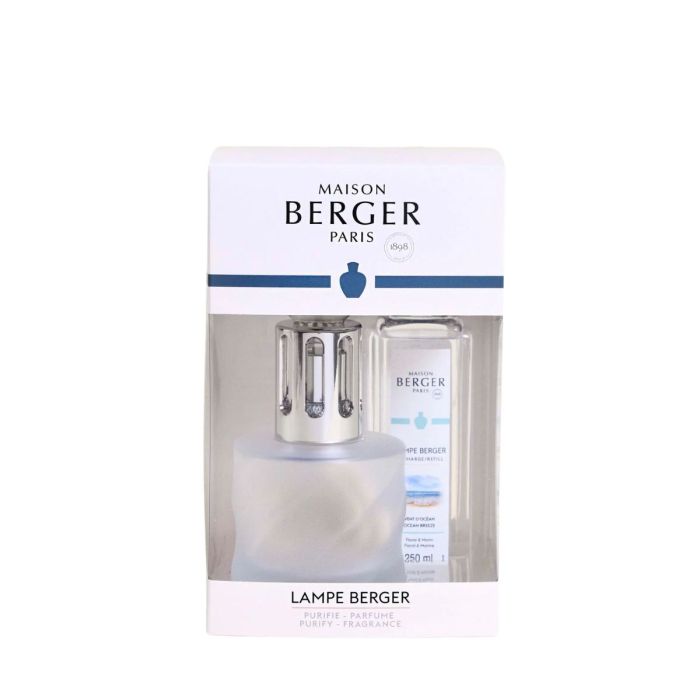 LAMPE BERGER - GIFTSET - SPIRALE GIVREE