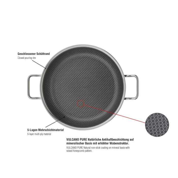 SPRING VULCANO CUT RESIST BRAADPAN 28CM